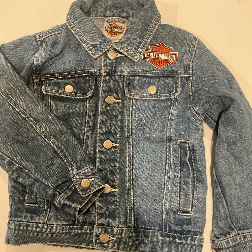 Harley-Davidson Kids Jean Jacket - Classic Blue